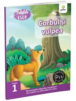 Corbul si vulpea. Nivelul 1/Esop