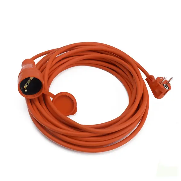 Cordon Cablu Prelungitor cu o Priza si un Stecher F+P 3x1.5 10m, orange, Emfanorm