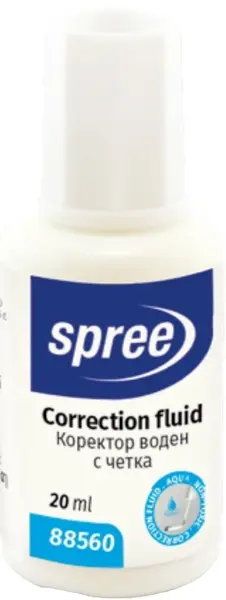 Corector Spree - Pebază de apă, 20 ml