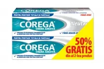 Corega Neutro Crema adeziva 40 g 1 + 1 50%din al II lea