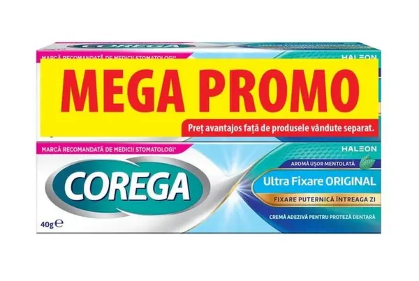 Corega ultra fixare 40g 2 duopack (50% reducere la al II lea produs) pach. Glaxo