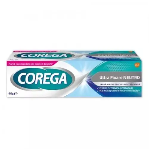 Corega ultra fixare neutro crema adz.x 40g duo pack(1+1-75%) Zephyr Labs