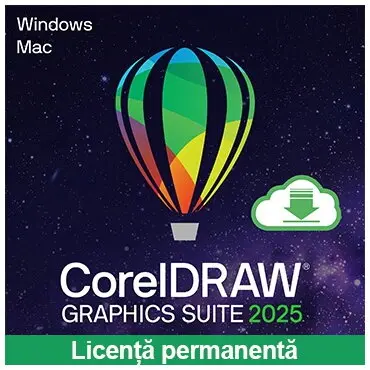 Corel Licenta CorelDRAW Graphics Suite Business 2025 - 1 utilizator, licenta permanenta