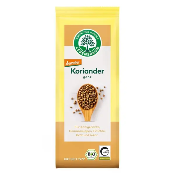 Coriandru seminte Demeter, eco - 30 g