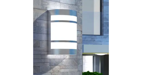 Corp de iluminat exterior de perete, otel inoxidabil