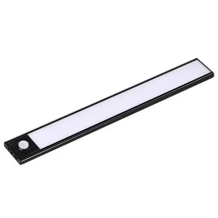 Corp iluminat LED 2W 3000K IP20 cu senzor miscare - negru V-TAC SKU-2964
