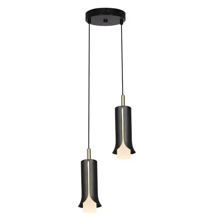 Corp iluminat LED 2X5W 3000K 2000X1770MM - negru V-TAC SKU-24134