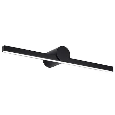 Corp iluminat LED montaj deasupra oglinzii 10W 3000K - negru V-TAC SKU-405831