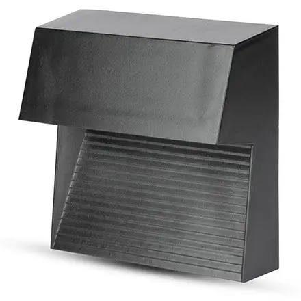 Corp iluminat LED Steplight montaj SCARA/PERETE 3W 4000K - negru V-TAC SKU-1399