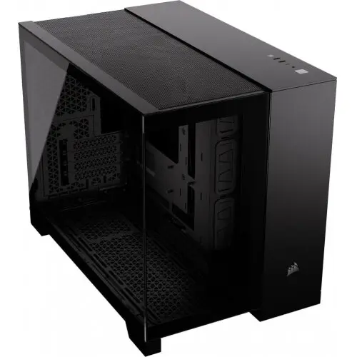 CORSAIR Carcasa Corsair 2500X TG Black, Fara sursa