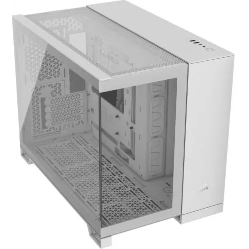 CORSAIR Carcasa Corsair 2500X TG White, Fara sursa