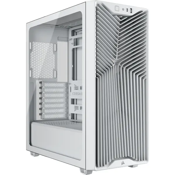 CORSAIR Carcasa PC Corsair 3200D RS, Mid-Tower, ATX, 3 ventilatoare incluse RS120, Alb