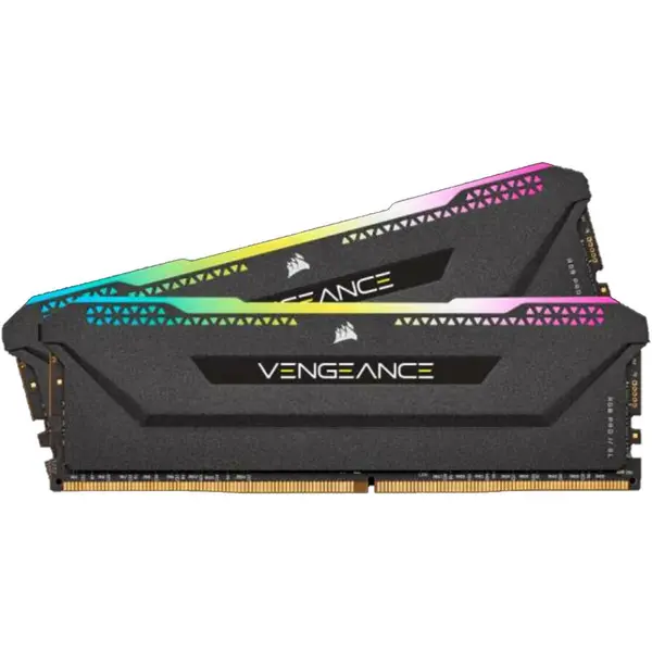 CORSAIR Memorie Corsair Vengeance RGB Pro SL Black 16GB (2x8GB) DDR4 3200MHz CL16 1.35V Dual Channel Kit