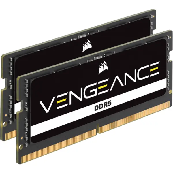 CORSAIR Memorie Corsair Vengeance SO-DIMM, DDR5, 32GB (2x16GB), 5600 MHz, CL48, 1.4V, Dual Channel, Negru