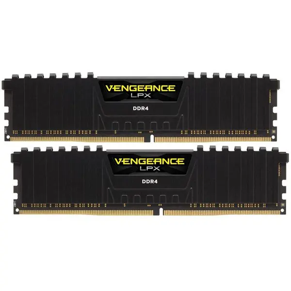 CORSAIR Memorie RAM Corsair Vengeance LPX Black 16GB DDR4 3000MHz CL16 Dual Channel Kit