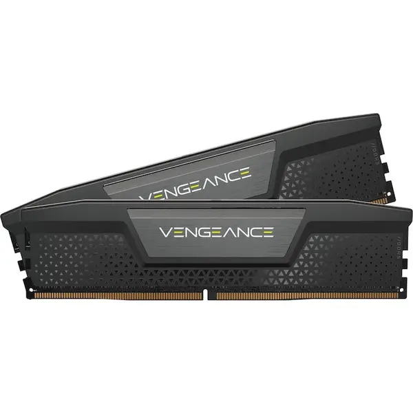 CORSAIR Memorie RAM Corsair VENGEANCE, Tip DDR5, Capacitate 16GB, KIT 2x8GB, 5200MT/s, CL40, 1.25V, XMP, Negru