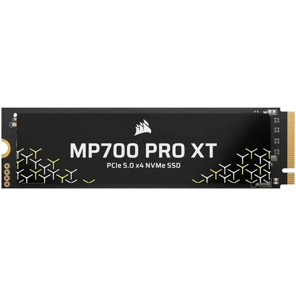 CORSAIR Solid State Drive - SSD Corsair MP700 PRO XT, 4TB, PCIe 5.0 x4, NVMe M.2, Negru