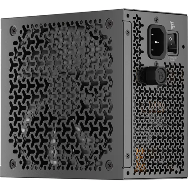 CORSAIR Sursa Corsair RM850x Shift (2025), 850W, ATX 3.1, PCIe 5.1, Cybenetics GOLD, Negru