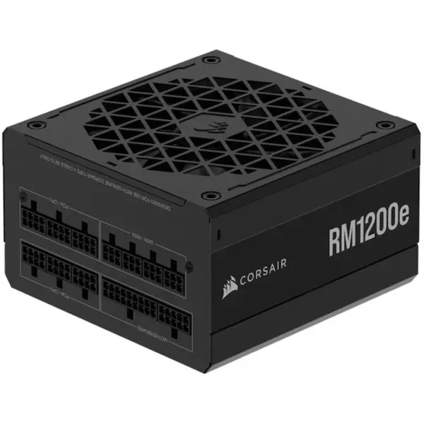 CORSAIR Sursa PSU RM1200E - Corsair, Putere 1200W, 80+ Gold, Modulara, Negru