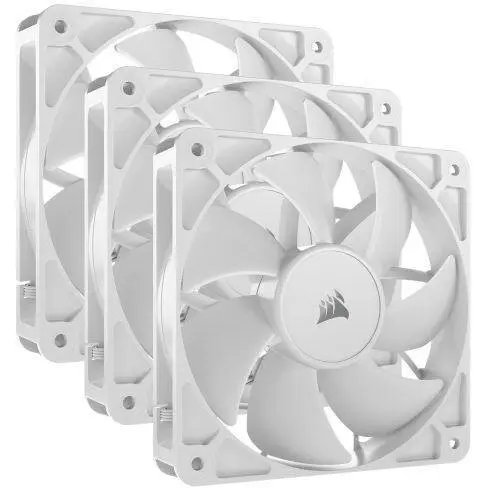 CORSAIR Ventilatoare Carcasa CORSAIR RS120, 3x120mm, Alb