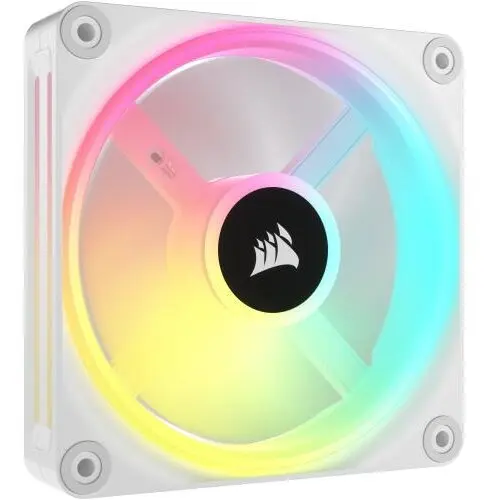 CORSAIR Ventilator Corsair iCUE LINK QX120 RGB Magnetic Dome, Expansion Kit, 120 mm, Alb