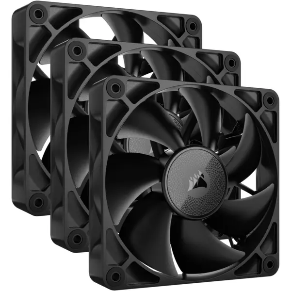 CORSAIR Ventilator Corsair iCUE LINK RX120, 120mm PWM, Triple Pack, Negru