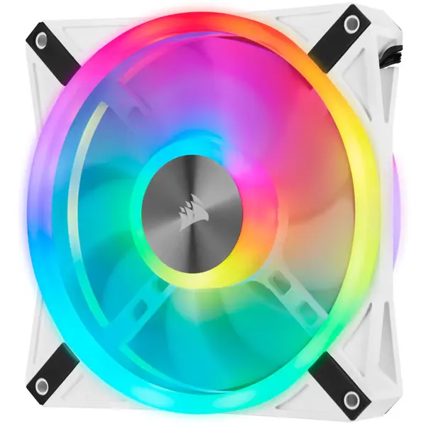 CORSAIR Ventilator Corsair iCUE QL140 RGB, 140mm, PWM, White