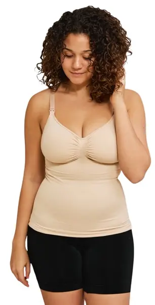 Corset de alăptare fără cusături Carriwell - M, bej