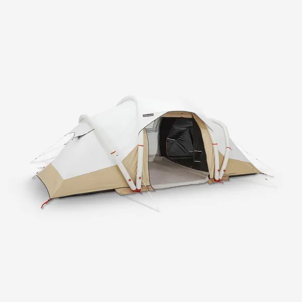 Cort camping gonflabil 4 persoane 2 camere, Fresh & Black, Air Seconds 4.2