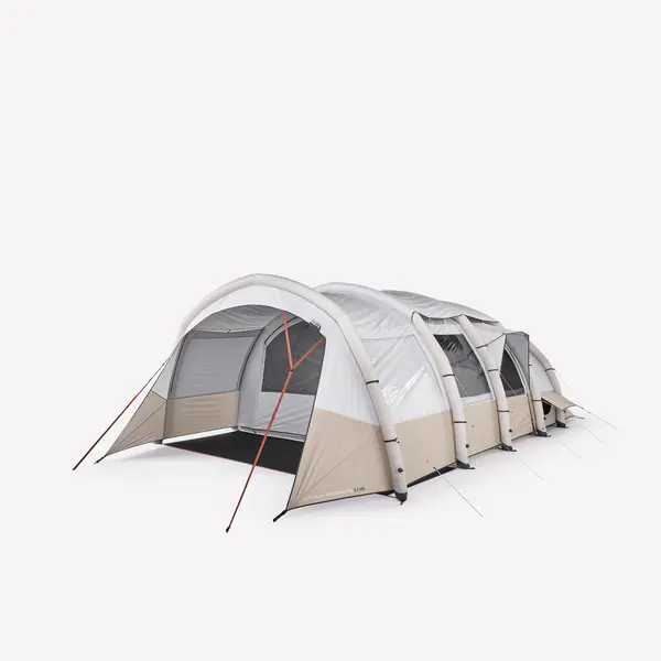 Cort de camping gonflabil 6 persoane 3 camere, Fresh&Black, Air Seconds 6.3 XXL