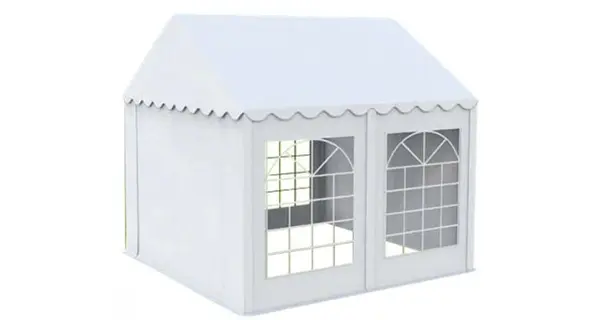 Cort evenimente economy 3 X 2 m,PVC Alb