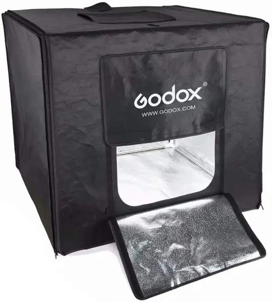 Cort pentru fotografierea obiectelor Godox - LST80, 80 cm, cu iluminare LED
