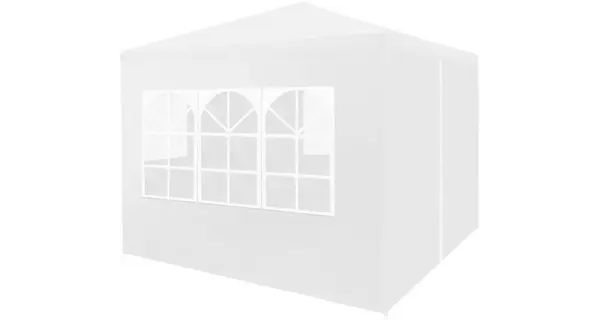 Cort pentru petrecere, alb, 3 x 3 m