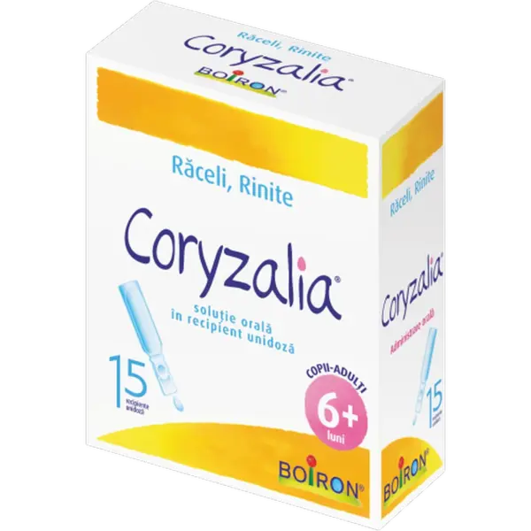 Coryzalia solutie orala in recipient unidoza, Boirin | 15 unidoze