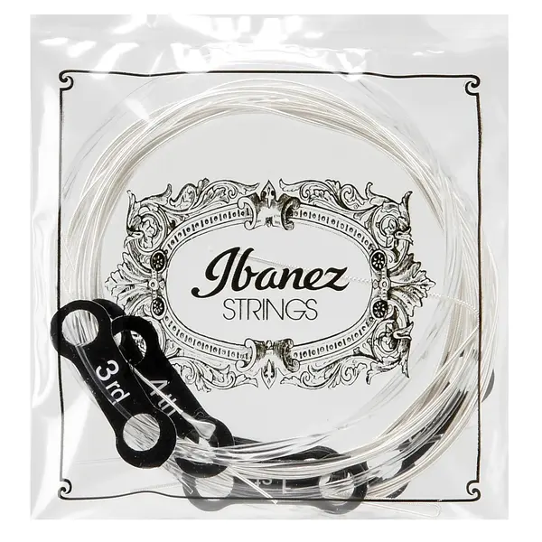 Corzi de chitară clasică Ibanez - ICLS6NT, 28-41, transparent