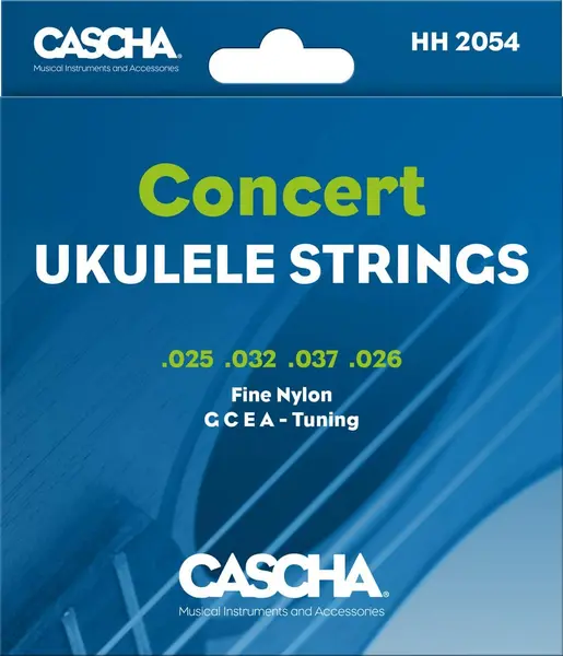 Corzi pentru ukulele concert Cascha - HH 2054, transparente