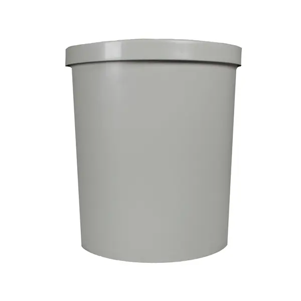 Cos birou plastic gri 18 l Cos birou plastic gri 18 l