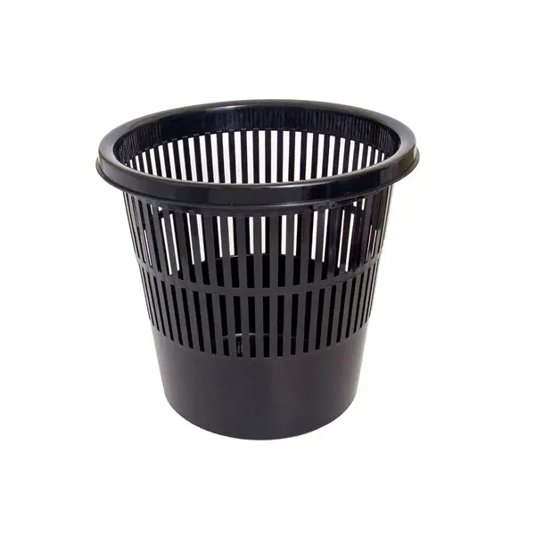 Cos birou plastic negru 8 L Cos birou plastic negru 8 L