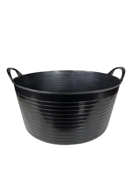Cos Cauciucat 55L Negru