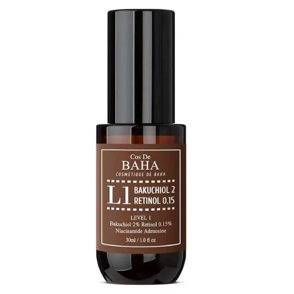 Cos De BAHA - Level 1 Bakuchiol 2 Retinol 0.15 Serum (L1), 30ml