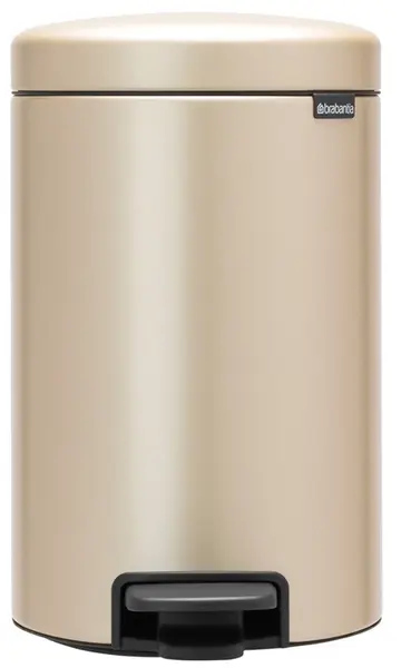 Coș de gunoi Brabantia - NewIcon, 12 l, Champagne