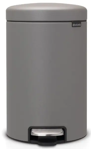 Coș de gunoi Brabantia - NewIcon, 12 l, Mineral Concrete Grey