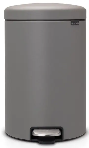 Coș de gunoi Brabantia - NewIcon, 20 l, Mineral Concrete Grey