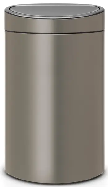 Coș de gunoi Brabantia - Touch Bin New Recycle, 10 + 23 l, Platinum