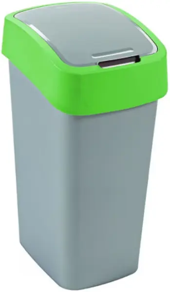 Coș de gunoi Curver - Flip, 45 l, verde