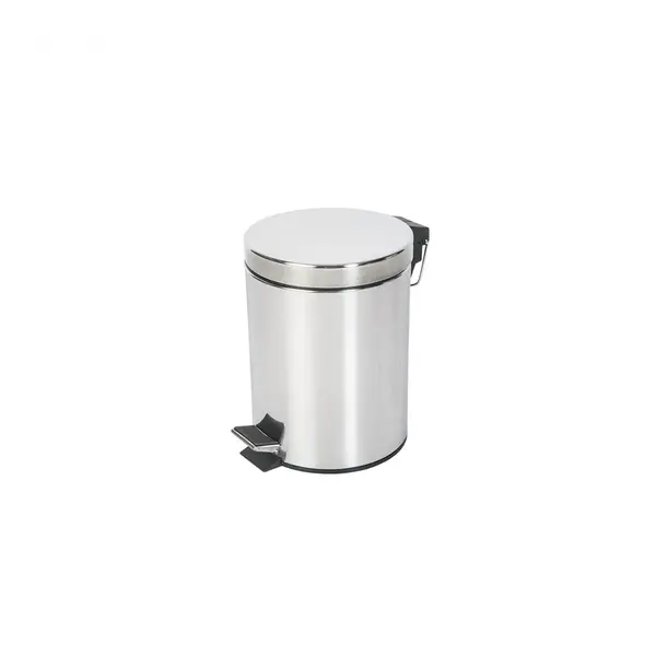 Cos de gunoi rotund din inox cu pedala 20 l Cos de gunoi rotund din inox cu pedala 20 l