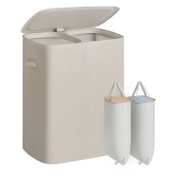 Cos de rufe Brosi Bej 56x40.5x70 cm