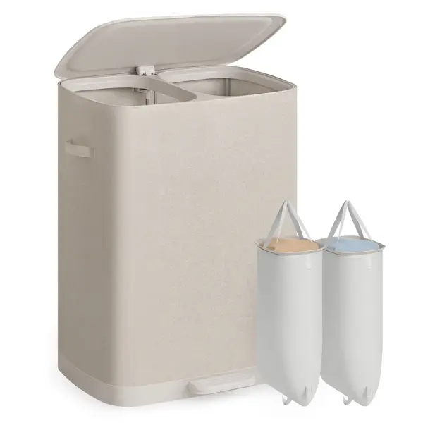 Cos de rufe Brosi Bej 56x40.5x75 cm