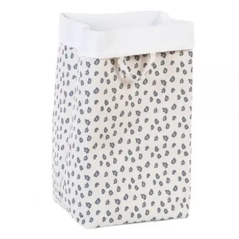 Cos depozitare panza Childhome 32x32x60 cm, Leopard