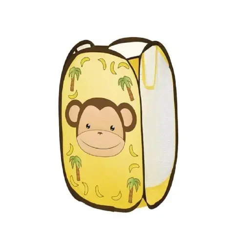 Cos depozitare U-grow UG-CD02, Monkey, 48 x 32 x 30 cm (Galben)